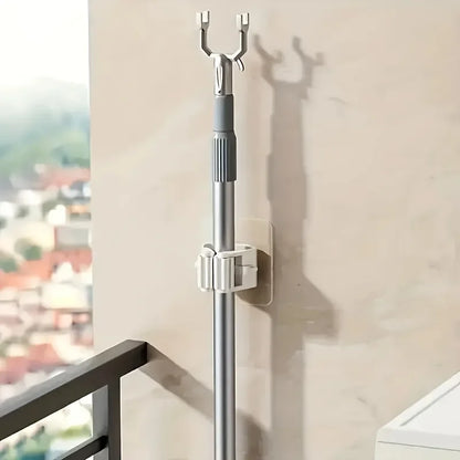 Self-Adhesive Mop & Broom Holder