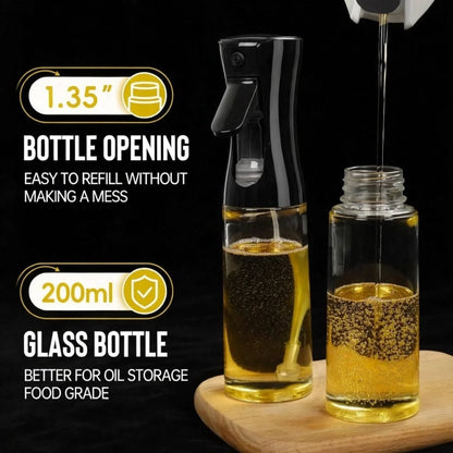 Oil Spray Bottle – Reusable Mist Sprayer