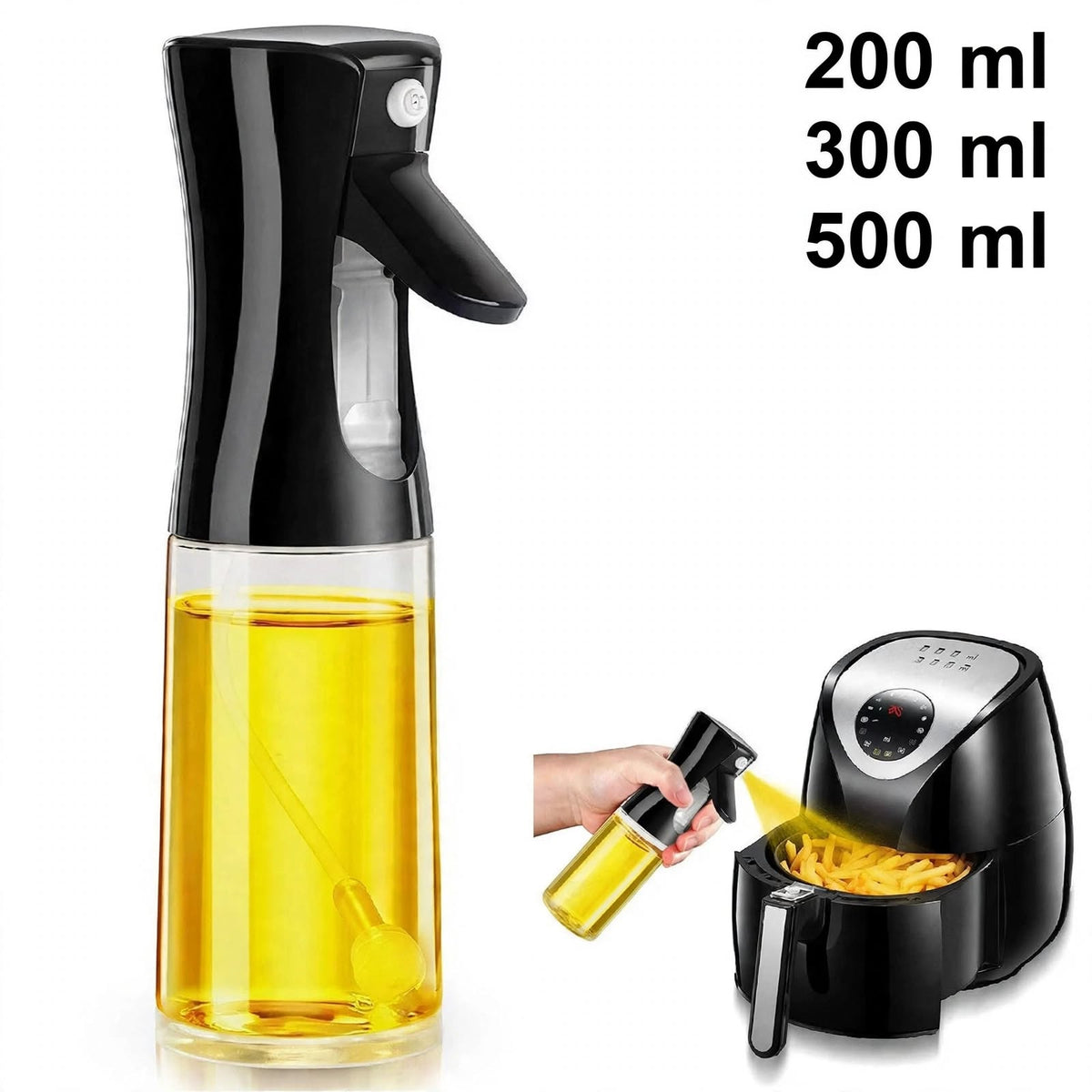 Oil Spray Bottle – Reusable Mist Sprayer